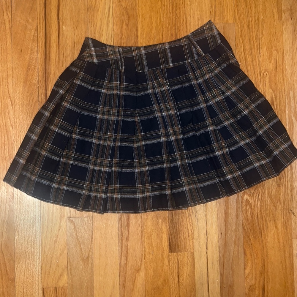 Plaid skirt